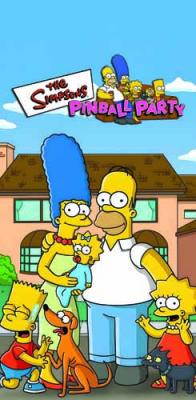 Tapis de protection vitre flipper  Simpsons pinball party - Dimensions :106cm x 52cm